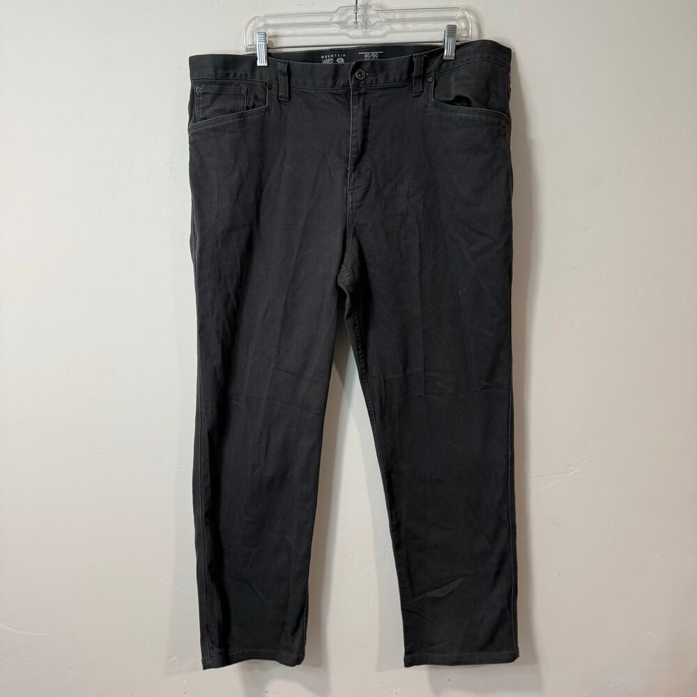 Mountain Hardwear Men's Pants Chino Charcoal Grey Size‎ 40 Stretch Hiking Casual